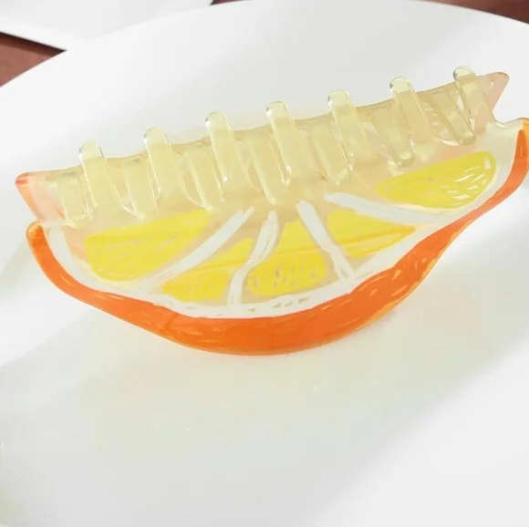 Claw Clip Citrus Hair Clip NWT - Picture 3 of 9